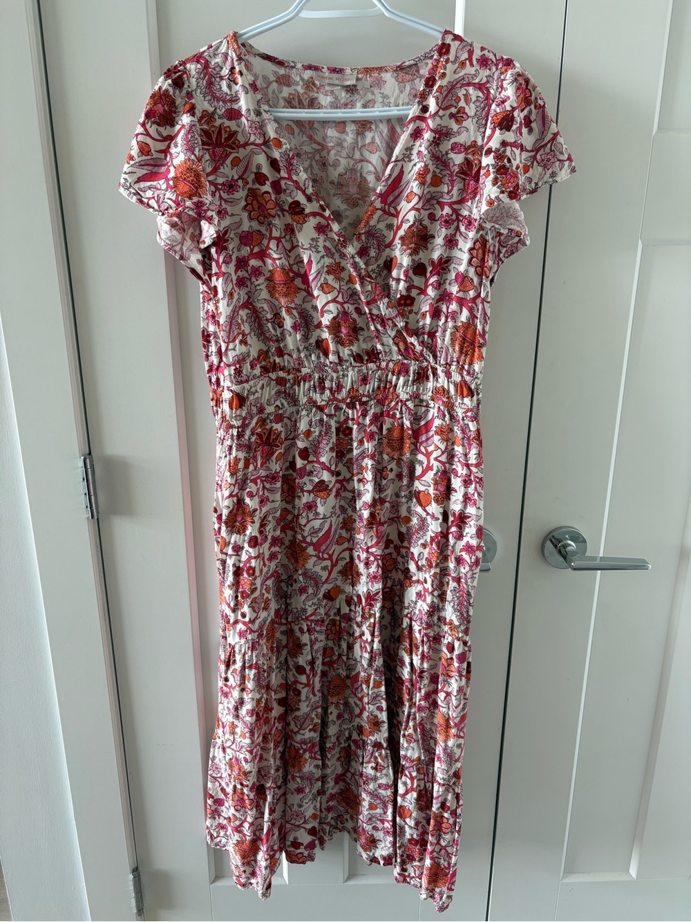 Knox Rose Floral Wrap Midi Dress